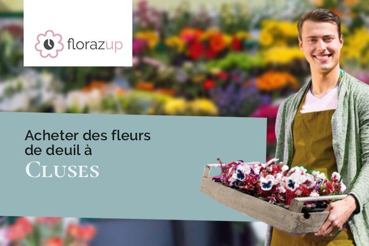 coeurs de fleurs pour un décès à Cluses (Pyrénées-Orientales/66480)