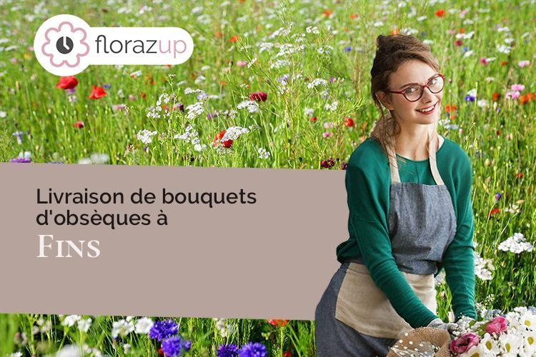 créations de fleurs pour des funérailles à Fins (Doubs/25500)