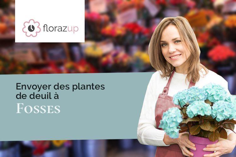 couronnes florales pour un décès à Fosses (Deux-Sèvres/79360)