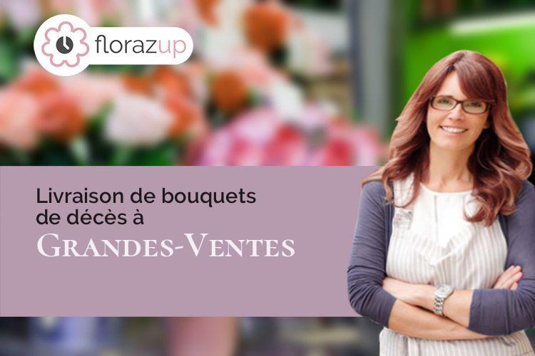 fleurs deuil pour une crémation à Grandes-Ventes (Seine-Maritime/76950)