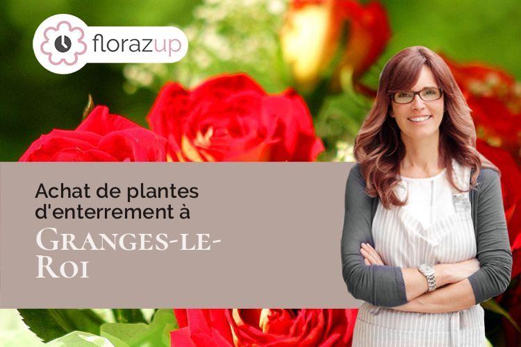 compositions florales pour une crémation à Granges-le-Roi (Essonne/91410)
