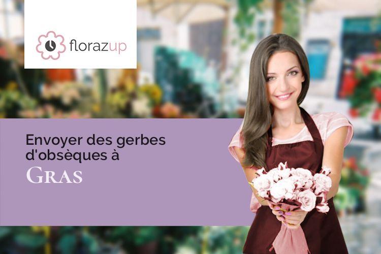 bouquets de fleurs pour un deuil à Gras (Doubs/25790)