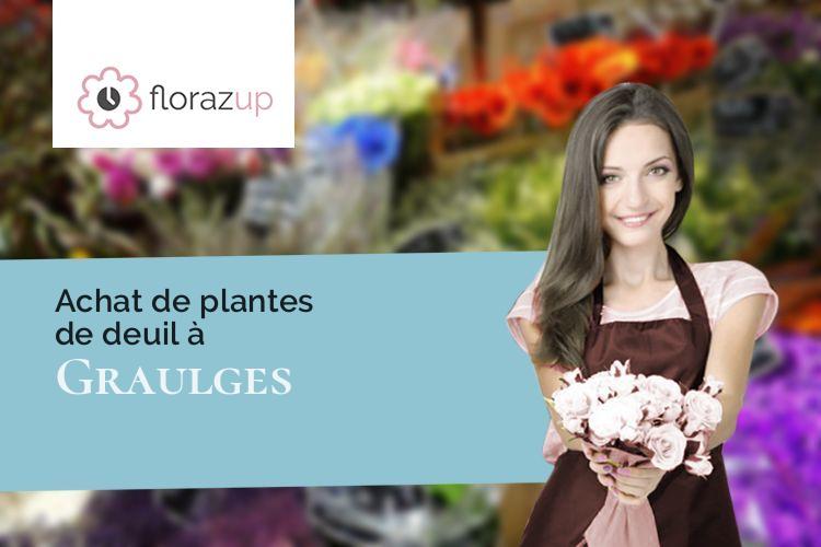 gerbes de fleurs pour un deuil à Graulges (Dordogne/24340)