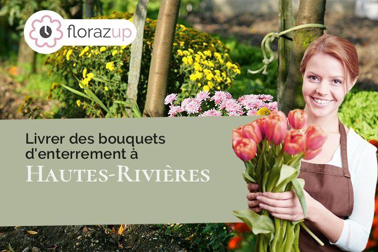 compositions de fleurs pour un enterrement à Hautes-Rivières (Ardennes/08800)