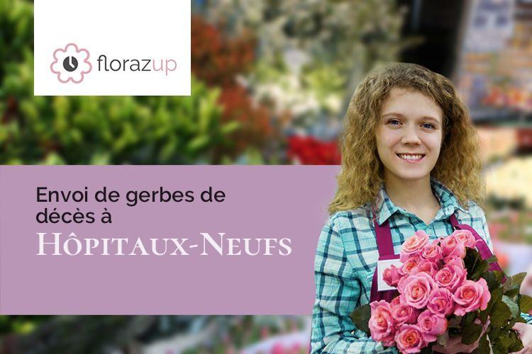 bouquets de fleurs pour des obsèques à Hôpitaux-Neufs (Doubs/25370)