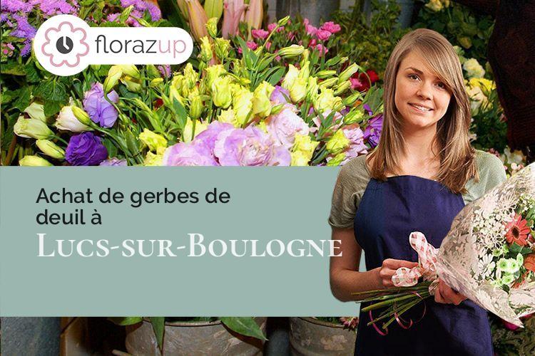 créations de fleurs pour une crémation à Lucs-sur-Boulogne (Vendée/85170)