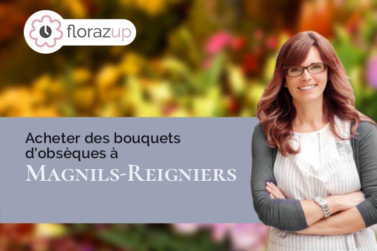 bouquets de fleurs pour un enterrement à Magnils-Reigniers (Vendée/85400)