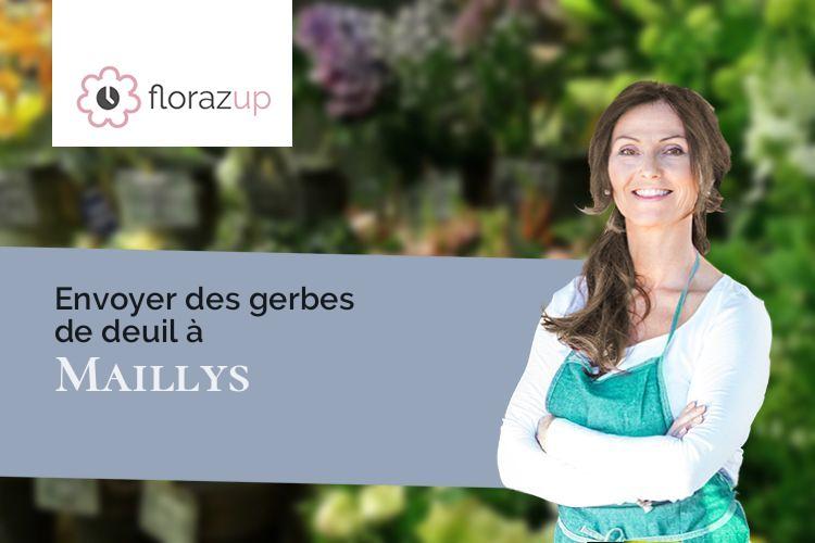 créations florales pour un enterrement à Maillys (Côte-d'Or/21130)