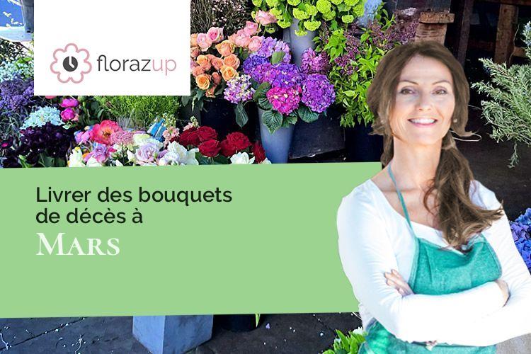 compositions de fleurs pour des funérailles à Mars (Creuse/23700)