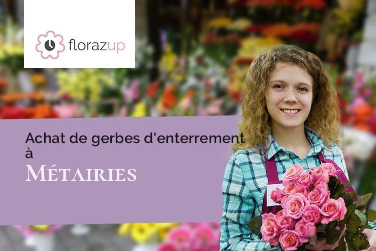 gerbes de fleurs pour une crémation à Métairies (Charente/16200)