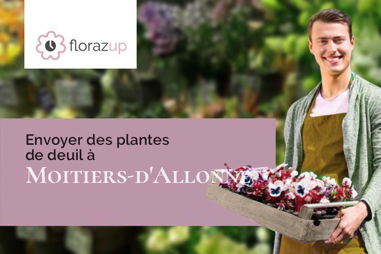 créations de fleurs pour des obsèques à Moitiers-d'Allonne (Manche/50270)