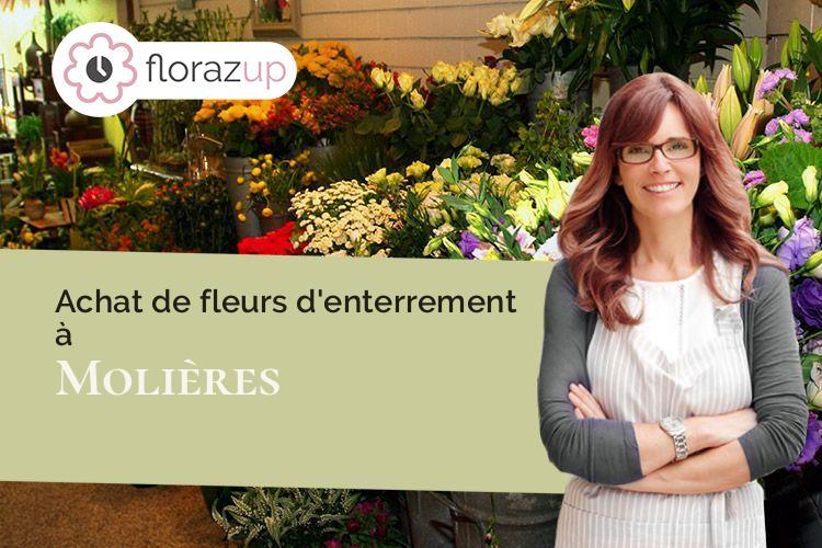 créations de fleurs pour une crémation à Molières (Essonne/91470)