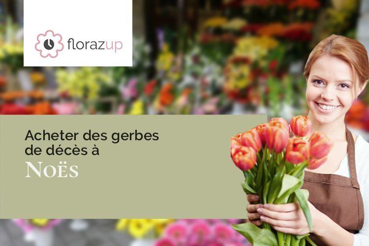 coeurs de fleurs pour un enterrement à Noës (Loire/42370)