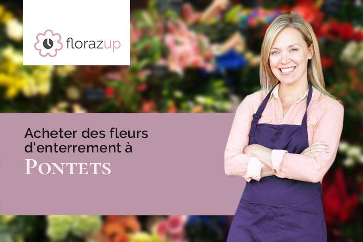 bouquets de fleurs pour un décès à Pontets (Doubs/25240)