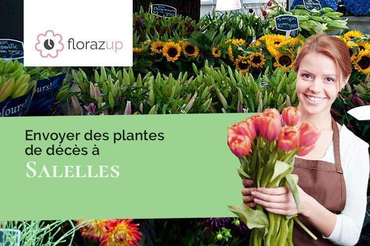couronnes florales pour une crémation à Salelles (Lozère/48230)