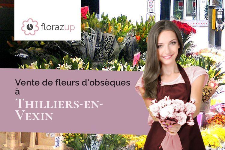 bouquets de fleurs pour des funérailles à Thilliers-en-Vexin (Eure/27420)