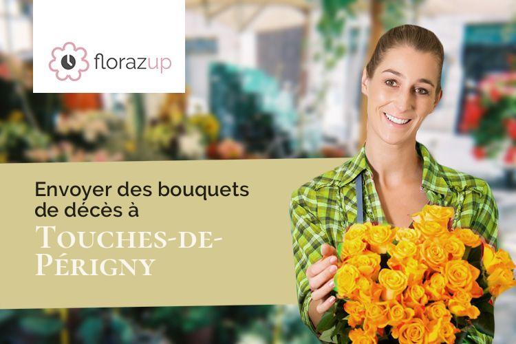 couronnes florales pour des funérailles à Touches-de-Périgny (Charente-Maritime/17160)