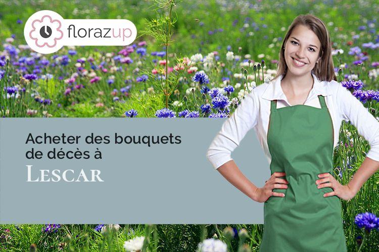 couronnes florales pour un décès à Lescar (Pyrénées-Atlantiques/64230)