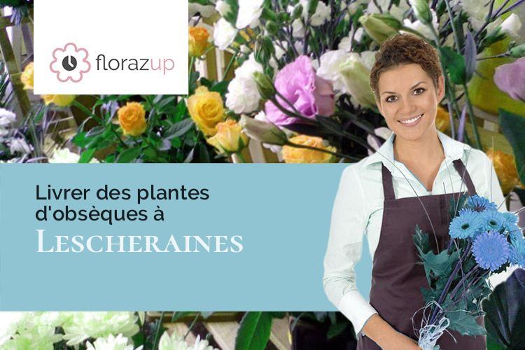 couronnes de fleurs pour un décès à Lescheraines (Savoie/73340)