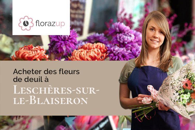 bouquets de fleurs pour des funérailles à Leschères-sur-le-Blaiseron (Haute-Marne/52110)