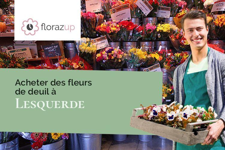 coupes de fleurs pour un décès à Lesquerde (Pyrénées-Orientales/66220)