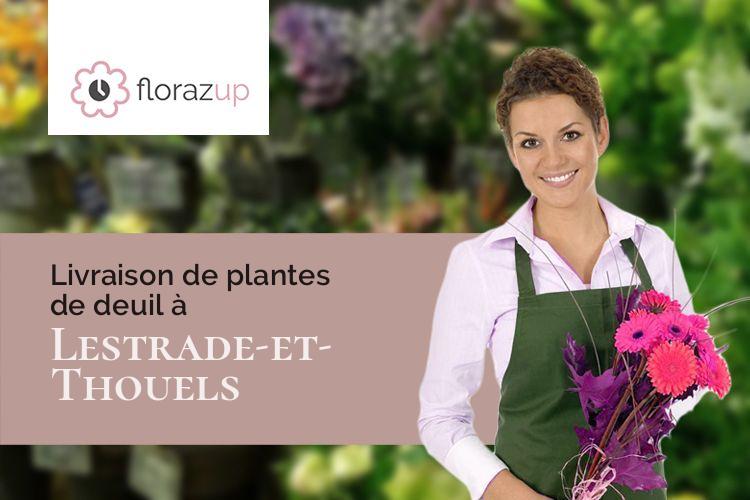 compositions de fleurs pour une crémation à Lestrade-et-Thouels (Aveyron/12430)