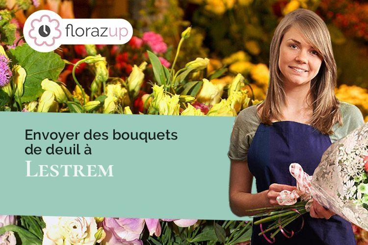 fleurs deuil pour une crémation à Lestrem (Pas-de-Calais/62136)