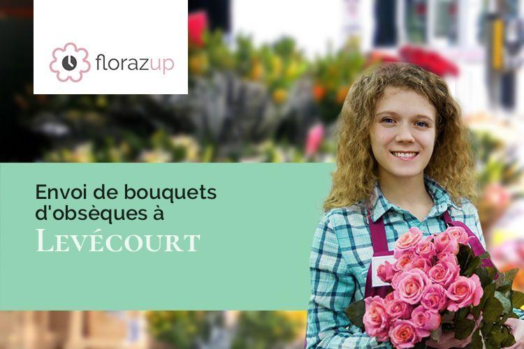 bouquets de fleurs pour un deuil à Levécourt (Haute-Marne/52150)