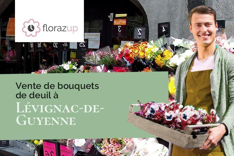 créations florales pour un décès à Lévignac-de-Guyenne (Lot-et-Garonne/47120)
