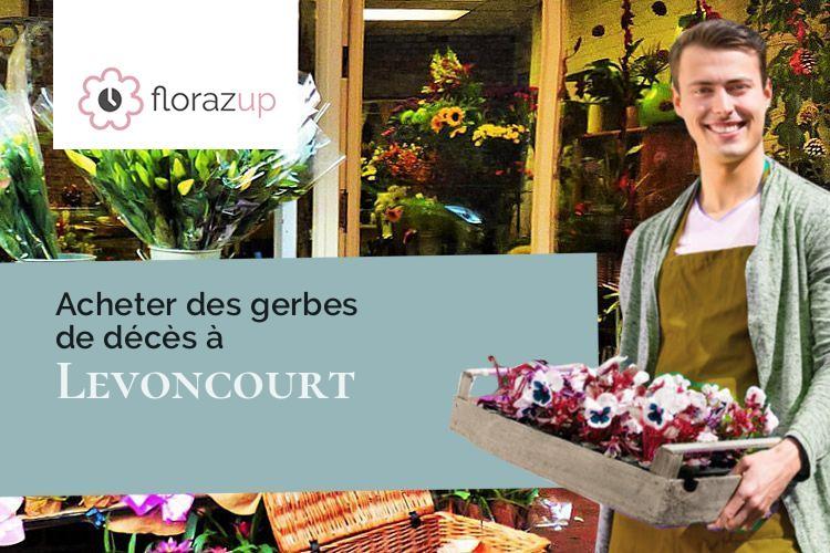 coupes de fleurs pour un décès à Levoncourt (Haut-Rhin/68480)