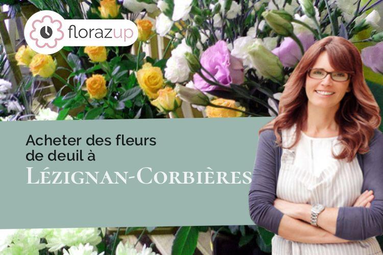 coupes de fleurs pour des obsèques à Lézignan-Corbières (Aude/11200)