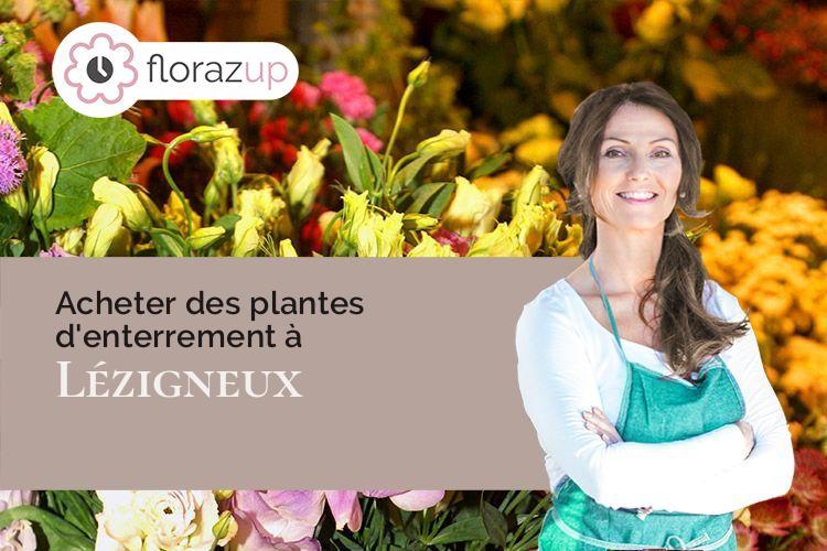 créations florales pour un deuil à Lézigneux (Loire/42600)