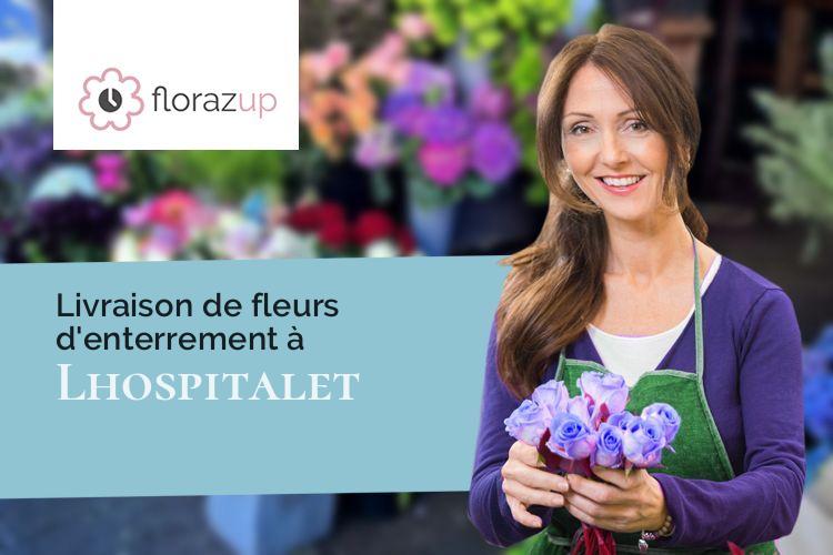 coupes de fleurs pour un enterrement à Lhospitalet (Lot/46170)