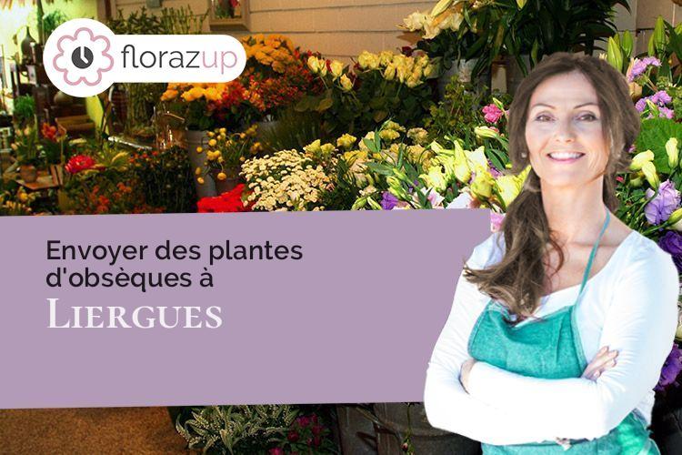 coupes de fleurs pour des funérailles à Liergues (Rhône/69400)