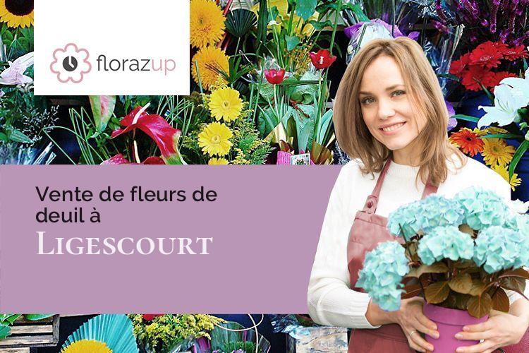 créations florales pour une crémation à Ligescourt (Somme/80150)