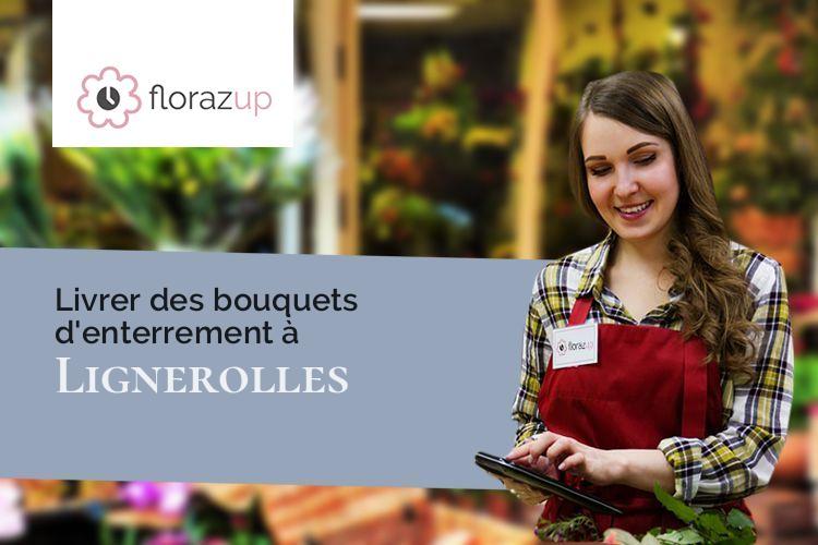 créations florales pour une crémation à Lignerolles (Eure/27220)