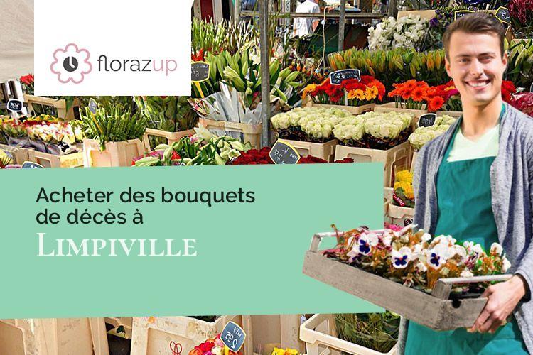 compositions de fleurs pour un décès à Limpiville (Seine-Maritime/76540)