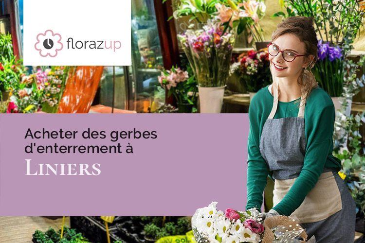 couronnes florales pour une crémation à Liniers (Vienne/86800)