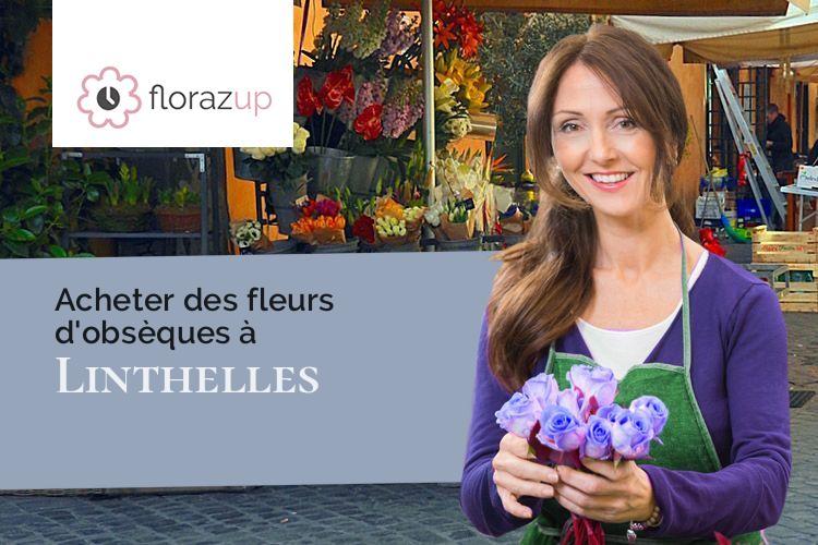 bouquets de fleurs pour une crémation à Linthelles (Marne/51230)