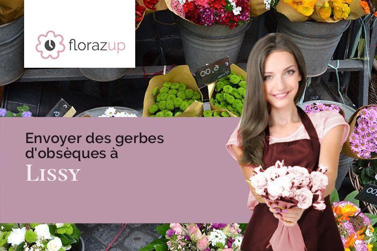 créations florales pour un décès à Lissy (Seine-et-Marne/77550)