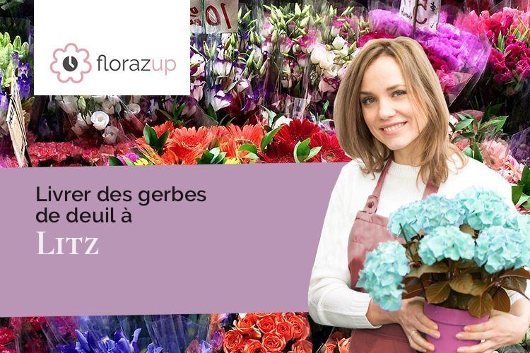 bouquets de fleurs pour un enterrement à Litz (Oise/60510)