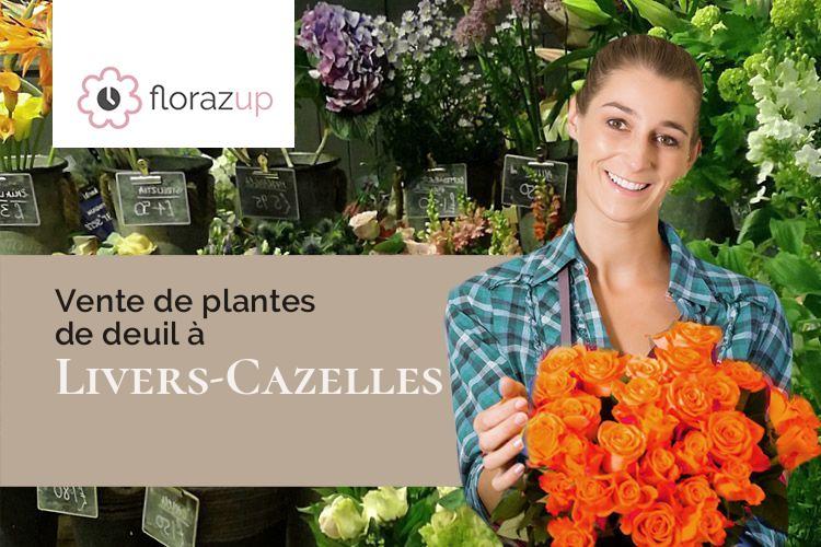 bouquets de fleurs pour une crémation à Livers-Cazelles (Tarn/81170)