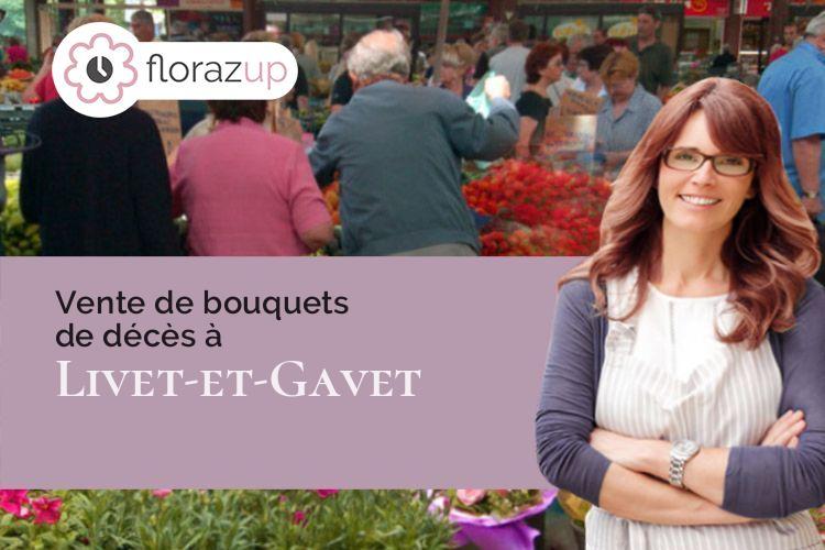 couronnes florales pour une crémation à Livet-et-Gavet (Isère/38220)