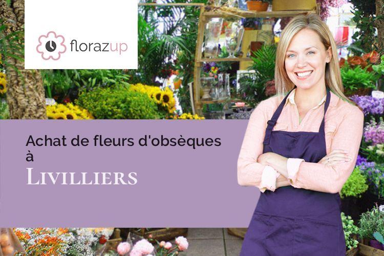 créations florales pour un décès à Livilliers (Val-d'Oise/95300)