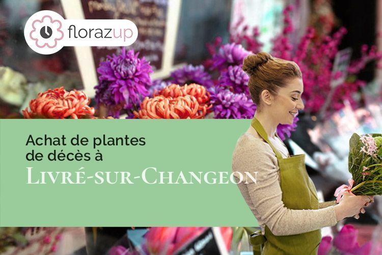 couronnes florales pour un décès à Livré-sur-Changeon (Ille-et-Vilaine/35450)
