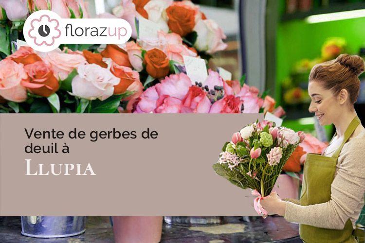 compositions de fleurs pour un enterrement à Llupia (Pyrénées-Orientales/66300)