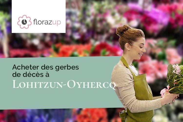 coupes de fleurs pour des obsèques à Lohitzun-Oyhercq (Pyrénées-Atlantiques/64120)