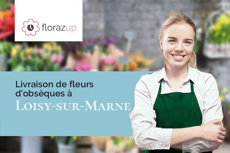 couronnes florales pour un décès à Loisy-sur-Marne (Marne/51300)