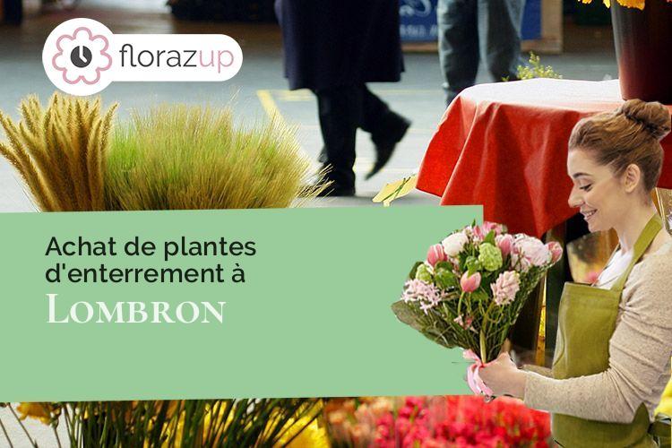 fleurs deuil pour des obsèques à Lombron (Sarthe/72450)