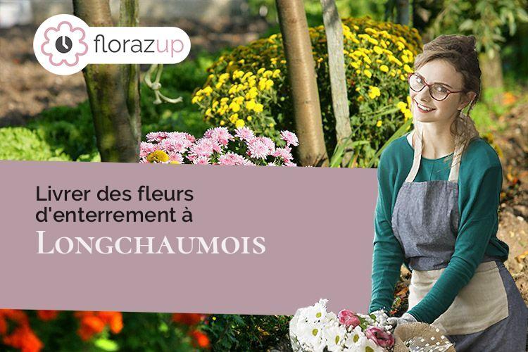 créations florales pour des obsèques à Longchaumois (Jura/39400)